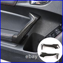 7pcs ABS Carbon fiber Car Interior Full Trim ABS Set For Toyota 86/Subaru BRZ