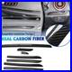 7pcs For Audi A3 8V S3 14-18 Car Interior Door Panel Decor Trim Real Carbon RHD