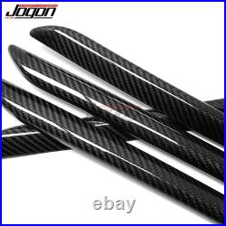 7pcs For Audi A3 8V S3 14-18 Car Interior Door Panel Decor Trim Real Carbon RHD 7pcs For Audi A3 8V S3 14-18 Car Interior Door Panel Decor Trim Real Carbon RHD