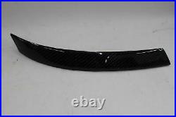 8-Piece Black Grey Carbon Fibre Dash Interior Trim Kit Pre LCI M5 For BMW E60