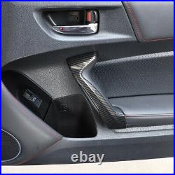 8pcs ABS Carbon fiber Car Interior Full Trim ABS Set For Toyota 86/Subaru BRZ