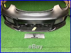 911 GT2RS Style Carbon Fiber Front Bumper&Lips Fits Porsche 991.1&991.2 Carrera