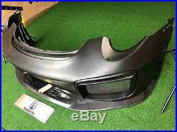 911 GT2RS Style Carbon Fiber Front Bumper&Lips Fits Porsche 991.1&991.2 Carrera