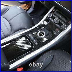 ABS Carbon Fiber Center Console Trim Set Fits 2012-2018 L538 Range Rover Evoque