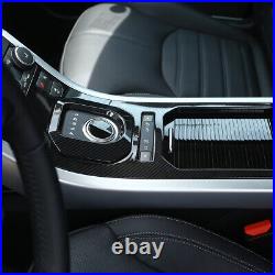 ABS Carbon Fiber Center Console Trim Set Fits 2012-2018 L538 Range Rover Evoque