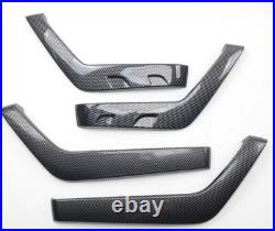 ABS Carbon Fiber Color Interior Door Handle Cover Trim for Ford RANGER 2015-2021
