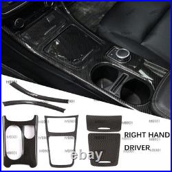 ABS Carbon Fiber Full Interior Cover Trim Set Fit For Mercedes CLA GLA 2014-18