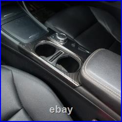 ABS Carbon Fiber Full Interior Cover Trim Set Fit For Mercedes CLA GLA 2014-18