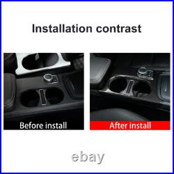 ABS Carbon Fiber Full Interior Cover Trim Set Fit For Mercedes CLA GLA 2014-18