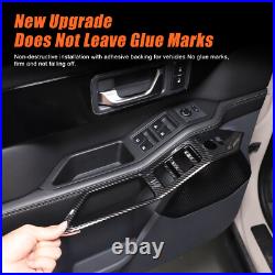 ABS Carbon Fiber Full Set Inner Decor Cover Trim For Ineos Grenadier 2020-2025