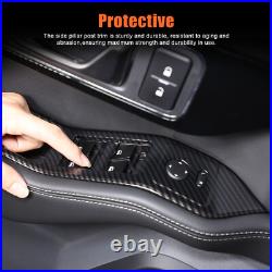 ABS Carbon Fiber Full Set Inner Decor Cover Trim For Ineos Grenadier 2020-2025