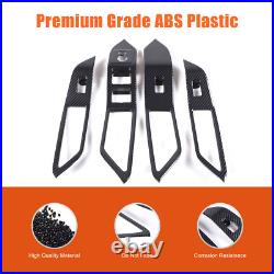 ABS Carbon Fiber Full Set Inner Decor Cover Trim For Ineos Grenadier 2020-2025