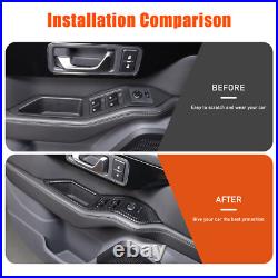 ABS Carbon Fiber Full Set Inner Decor Cover Trim For Ineos Grenadier 2020-2025