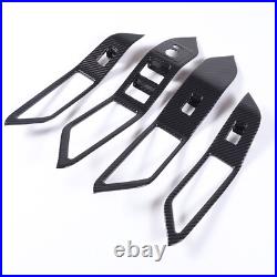 ABS Carbon Fiber Full Set Inner Decor Cover Trim For Ineos Grenadier 2020-2025