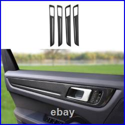 ABS Carbon Fiber Inner Door Panel Cover Strip For Porsche Cayenne 2018-2023 UK