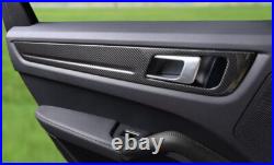 ABS Carbon Fiber Inner Door Panel Cover Strip For Porsche Cayenne 2018-2023 UK