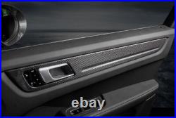 ABS Carbon Fiber Inner Door Panel Cover Strip For Porsche Cayenne 2018-2023 UK