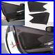 ABS Carbon Fiber Interior Door Anti-Kick Panel Cover Trim For Corvette C8 20-23