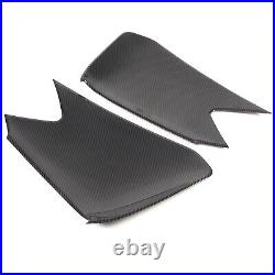 ABS Carbon Fiber Interior Door Anti-Kick Panel Cover Trim For Corvette C8 20-23