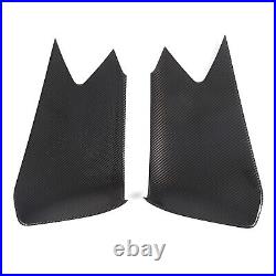 ABS Carbon Fiber Interior Door Anti-Kick Panel Cover Trim For Corvette C8 20-23