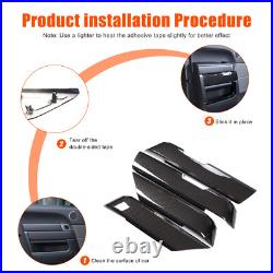 ABS Carbon Fiber Interior Door Panel Replacement For Range Rover Sport 2014-17