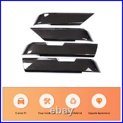ABS Carbon Fiber Interior Door Panel Replacement For Range Rover Sport 2014-17