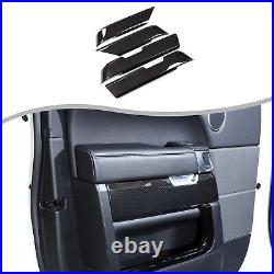 ABS Carbon Fiber Interior Door Panel Replacement For Range Rover Sport 2014-2017