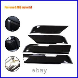 ABS Carbon Fiber Interior Door Panel Replacement For Range Rover Sport 2014-2017