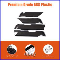 ABS Carbon Fiber Interior Door Panel Replacement For Range Rover Sport 2014-2017