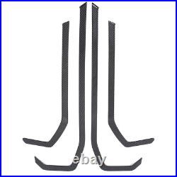 ABS Carbon Fiber Interior Door Panel Trim Cover For BMW 7 Series 2023-2025