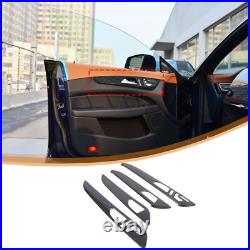 ABS Carbon Fiber Interior door Panel Trim For Benz GLE GLS ML GL W166 2013-19