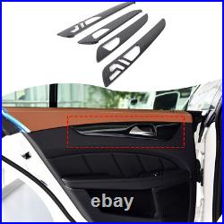 ABS Carbon Fiber Interior door Panel Trim For Benz GLE GLS ML GL W166 2013-19