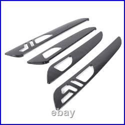 ABS Carbon Fiber Interior door Panel Trim For Benz GLE GLS ML GL W166 2013-19