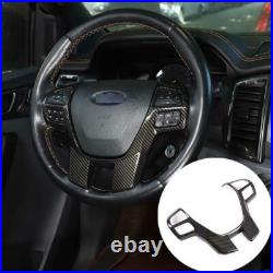 ABS Carbon fiber Car Interior Full Trim Set For Ford Ranger T7 T8 2015-2021