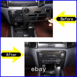 ABS Carbon fiber Car Interior Full Trim Set For Ford Ranger T7 T8 2015-2021