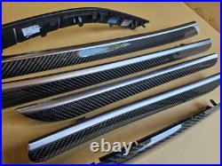 AUDI A5 Coupe 8T Carbon Fibre Door Console Interior Trim 2013 GENUINE RS5 AUDI A5 Coupe 8T Carbon Fibre Door Console Interior Trim 2013 GENUINE RS5