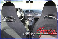 Abarth 500 595 Carbon Fibre Front Seat Headrest Cover