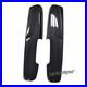 Abarth Carbon Fibre Interior Grab Door Card Trim 500 595 695 RHD Black PAIR UK
