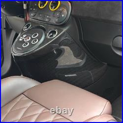 Abarth Interior Gear Centre Console Tunnel Genuine Carbon Fibre S4 500 595 695