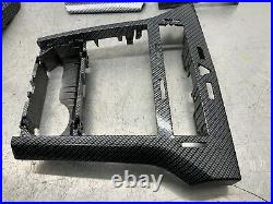 Astra H Sri Vxr Interior Dash Trims Centre Console Hydro Dipped Carbon Fiber