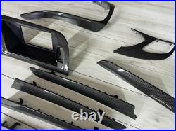 Audi A4 S4 B8 Carbon fiber interior trim parts LHD