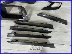 Audi A4 S4 B8 Carbon fiber interior trim parts LHD