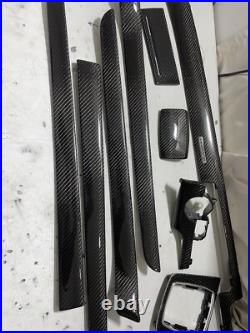 Audi A4 S4 Rs4 B6 B7 Carbon Fiber Interior Trims Set Carbon Skinning Service