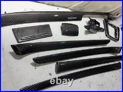 Audi A4 S4 Rs4 B6 B7 Carbon Fiber Interior Trims Set Carbon Skinning Service