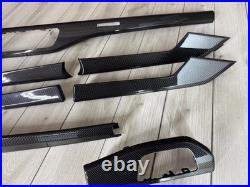Audi A5 S5 RS5 SPORTBACK 18-22 CARBON FIBER Interior trim kit Set Quattro LHD