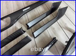 Audi A5 S5 RS5 SPORTBACK 18-22 CARBON FIBER Interior trim kit Set Quattro LHD