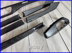 Audi A5 S5 RS5 SPORTBACK 18-22 CARBON FIBER Interior trim kit Set Quattro LHD
