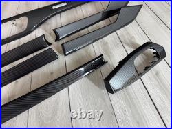 Audi A5 S5 RS5 SPORTBACK 18-22 CARBON FIBER Interior trim kit Set Quattro LHD