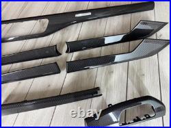 Audi A5 S5 RS5 SPORTBACK 18-22 CARBON FIBER Interior trim kit Set Quattro LHD