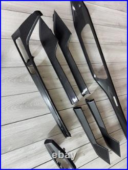 Audi A5 S5 RS5 SPORTBACK 18-22 CARBON FIBER Interior trim kit Set Quattro LHD